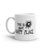 This Is Our Happy Place Inspirational Quote Coffee Tea Cup Mug, Mugs, $ 23.00, A Moment Of Now™
